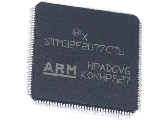 STM32F207ZCT6 32-बिट सिंगल-कोर माइक्रोकंट्रोलर IC 144-LQFP सरफेस माउंट
