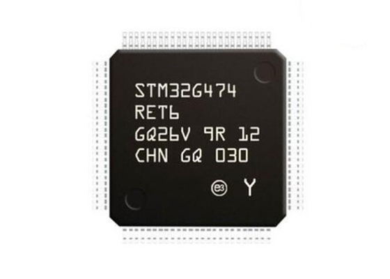 512KB फ्लैश STM32G474RET6 माइक्रोकंट्रोलर MCU LQFP64 32 बिट माइक्रोकंट्रोलर चिप