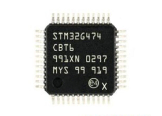 उच्च प्रदर्शन STM32G474CBT6 ARM Cortex-M4F 48LQFP 32Bit RISC कोर MCU 170MHz