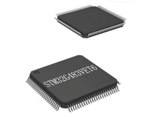 सिंगल कोर STM32G483VET6 माइक्रोकंट्रोलर MCU 100LQFP 32Bit RISC कोर 512KB फ्लैश