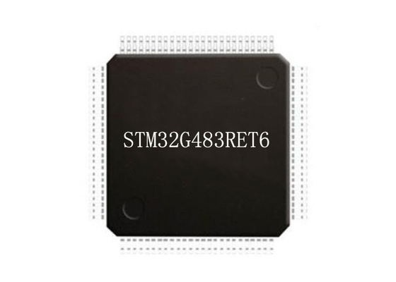 उच्च प्रदर्शन STM32G483RET6 माइक्रोकंट्रोलर MCU LQFP64 32Bit सिंगल कोर 170MHz