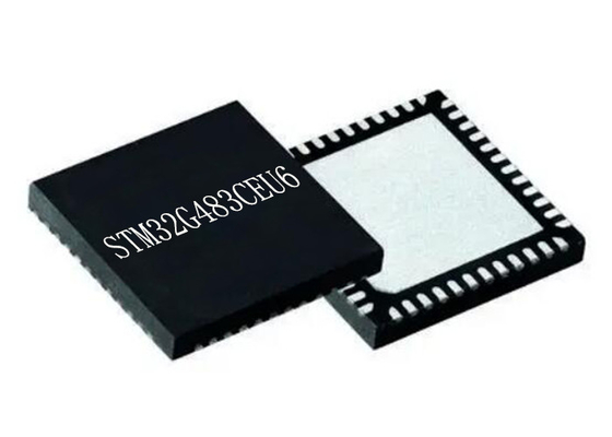 32Bit ARM Cortex-M4 STM32G483CEU6 माइक्रोकंट्रोलर MCU 48UFQFN उच्च प्रदर्शन