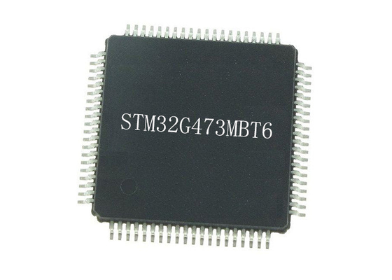 ARM Cortex-M4 एम्बेडेड माइक्रोकंट्रोलर्स IC STM32G473MBT6 80-LQFP पैकेज