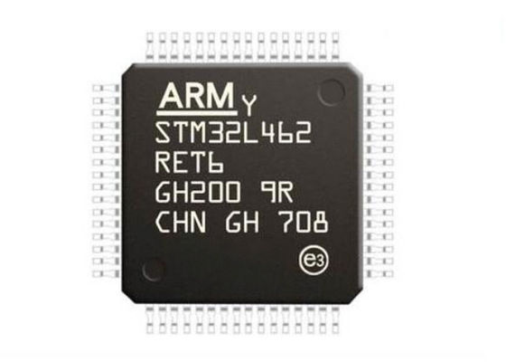 माइक्रोकंट्रोलर MCU STM32L462RET6 32Bit RISC कोर माइक्रोकंट्रोलर IC 64LQFP लो पावर