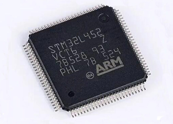 अल्ट्रा लो पावर एमसीयू STM32L452VCT6 माइक्रोकंट्रोलर एमसीयू LQFP100 माइक्रोकंट्रोलर आईसी