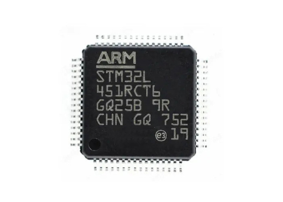 STM32L451RCT6 माइक्रोकंट्रोलर एमसीयू 32बिट सिंगल कोर माइक्रोकंट्रोलर 80MHz एम्बेडेड एमसीयू