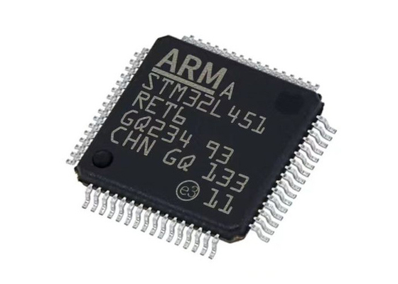 STM32L451RET6 80MHz सिंगल कोर 64-LQFP सरफेस माउंट माइक्रोकंट्रोलर IC