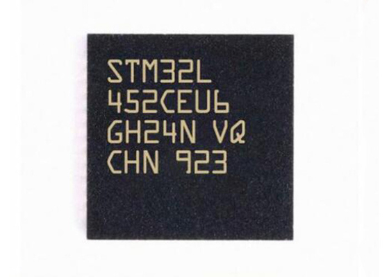 माइक्रोकंट्रोलर MCU STM32L452CEU6 48UFQFN 32Bit माइक्रोकंट्रोलर चिप 512KB फ्लैश