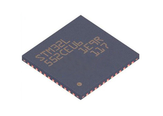 48-UFQFPN माइक्रोकंट्रोलर MCU STM32L552CEU6 512KB फ्लैश माइक्रोकंट्रोलर चिप