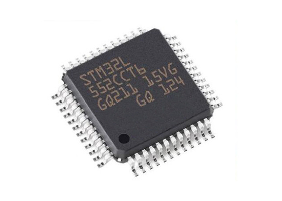 32बिट सिंगल कोर STM32L552CCT6 ARM Cortex-M33 48LQFP माइक्रोकंट्रोलर MCU 110MHz