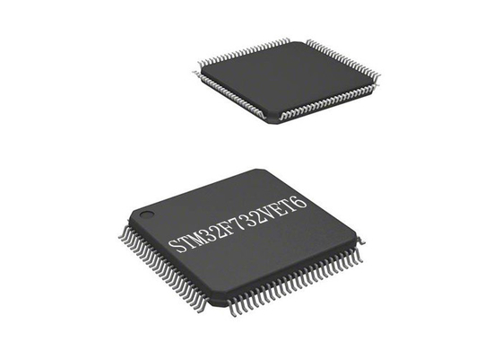 माइक्रोकंट्रोलर MCU STM32F732VET6 32Bit सिंगल कोर LQFP100 माइक्रोकंट्रोलर चिप