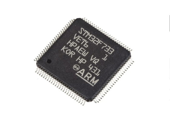 STM32F733VET6 माइक्रोकंट्रोलर चिप 512KB फ्लैश माइक्रोकंट्रोलर MCU LQFP100
