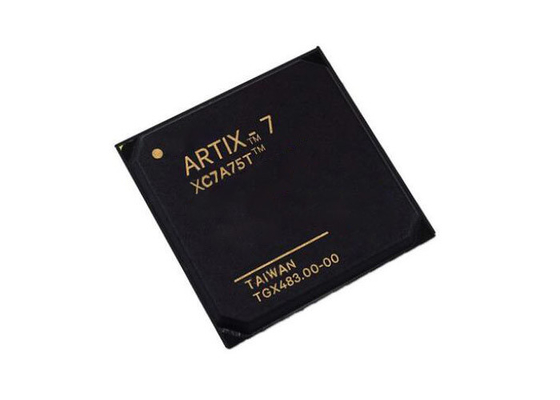 Artix-7 FPGA चिप्स XC7A75T-3FGG484E फील्ड प्रोग्राम करने योग्य गेट सरणी 484-FBGA आईसी चिप