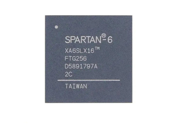 स्पार्टन-6 एफपीजीए चिप्स XA6SLX16-2FTG256Q आईसी चिप 256-LBGA फील्ड प्रोग्राम करने योग्य गेट सरणी