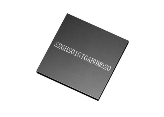 1Gbit 200MHz मेमोरी IC 24-VBGA इंटीग्रेटेड सर्किट चिप S26HS01GTGABHM020