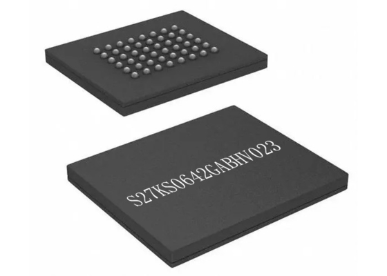 S27KS0642GABHV023 ICs चिप स्यूडो SRAM मेमोरी IC 64Mbit HyperBus 200 MHz