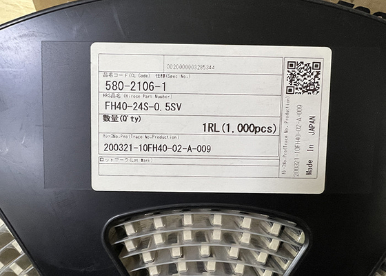 FH40-24S-0.5SV इंटीग्रेटेड सर्किट चिप 24 पोजीशन फ्लैट फ्लेक्सिबल कनेक्टर्स