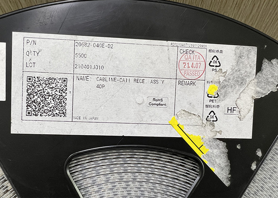 40Position आयताकार कनेक्टर्स 20682-040E-02 इंटीग्रेटेड सर्किट चिप 100V