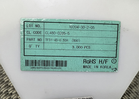 TF31-4S-0.5SH इंटीग्रेटेड सर्किट चिप फ्लैट फ्लेक्सिबल कनेक्टर असेंबली