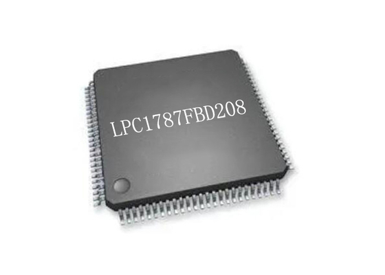 120MHz माइक्रोकंट्रोलर MCU LPC1787FBD208 512KB फ्लैश माइक्रोकंट्रोलर IC 208-LQFP