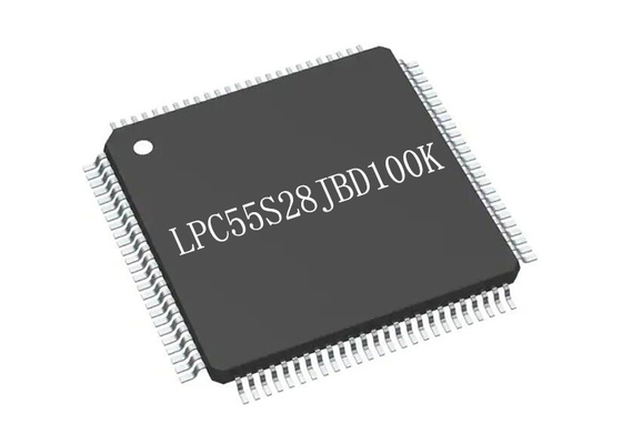 LPC55S28JBD100K माइक्रोकंट्रोलर MCU 100-LQFP ARM Cortex-M33 माइक्रोकंट्रोलर चिप
