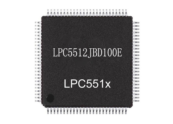 150MHz सिंगल कोर LPC5512JBD100E एंबेडेड माइक्रोकंट्रोलर्स 100-LQFP 64KB फ्लैश
