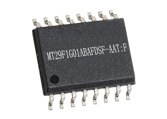 सीरियल नंद फ्लैश मेमोरी MT29F1G01ABAFDSF-AAT:F 16-SOIC इंटीग्रेटेड सर्किट चिप