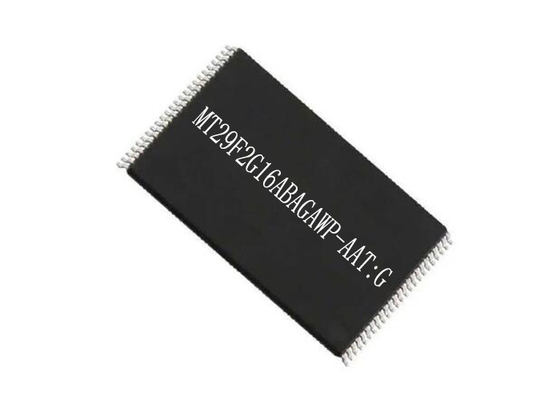 NAND फ्लैश मेमोरी IC MT29F2G16ABAGAWP-AAT:G इंटीग्रेटेड सर्किट चिप 2Gbit समानांतर