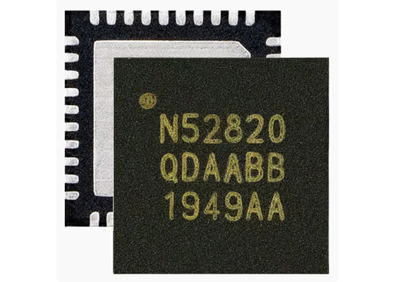 2.4GHz 40-VFQFN BT IC NRF52820-QDAA-R7 RF ट्रांसीवर IC सरफेस माउंट