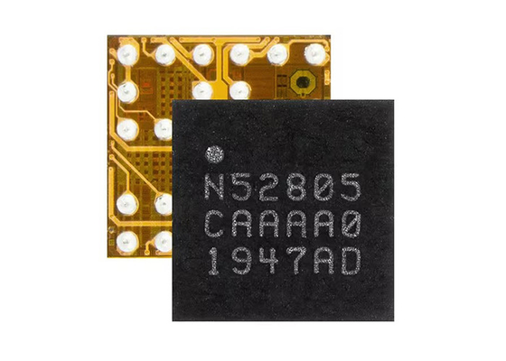 BT लो एनर्जी IC NRF52805-CAAA-R7 2.4GHz 2Mbps RF ट्रांसीवर IC सरफेस माउंट