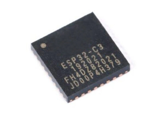 सिंगल कोर बीटी आईसी ESP32-C3FH4 अल्ट्रा लो पावर SOC 32-VFQFN 2.4GHz