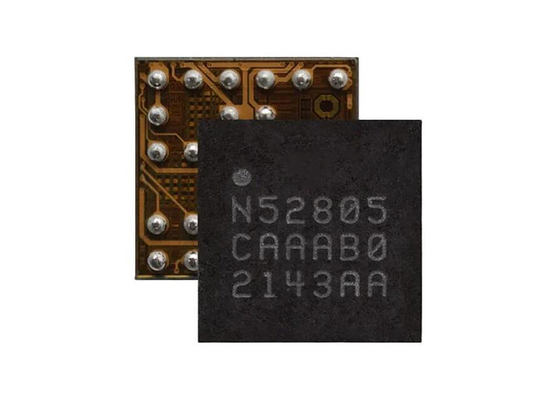 NRF52805-CAAA-B-R7 RF ट्रांसीवर BT IC 28-WLCSP 2.4GHz BT 5.3 SoC 2Mbps