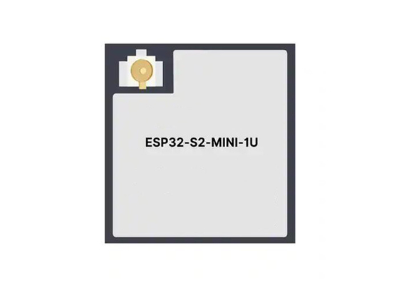 2.4GHz वाईफाई ट्रांसीवर मॉड्यूल ESP32-S2-MINI-1U-N4R2 65-SMD मॉड्यूल 150Mbps