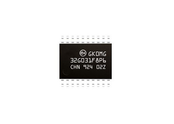 MCU एंबेडेड माइक्रोकंट्रोलर IC STM32G031F8P6 ARM Cortex-M0