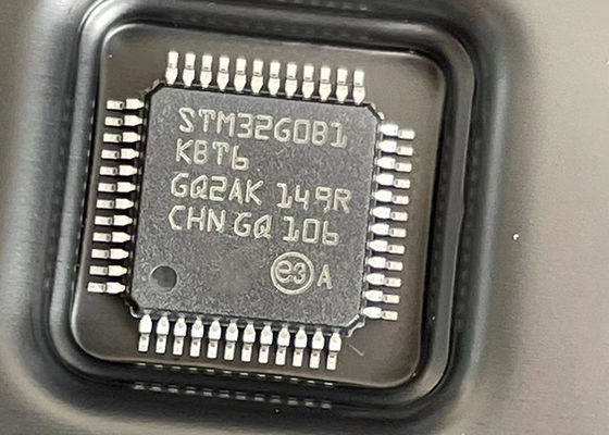 128KB 32-बिट एंबेडेड माइक्रोकंट्रोलर IC STM32G0B1KBT6 32-LQFP सरफेस माउंट