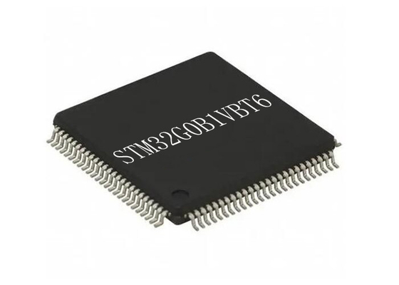 माइक्रोकंट्रोलर MCU STM32G0B1VBT6 128KB फ़्लैश माइक्रोकंट्रोलर चिप्स 100-LQFP