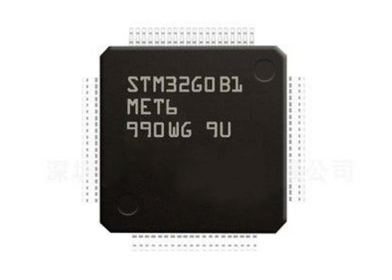 512KB फ़्लैश माइक्रोकंट्रोलर चिप STM32G0B1MET6 80-LQFP माइक्रोकंट्रोलर MCU 64MHz