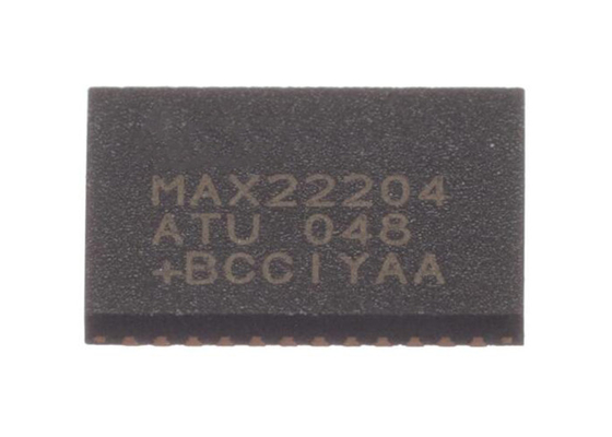इंटीग्रेटेड सर्किट चिप MAX22204ATU+ स्टेपर मोटर ड्राइवर 38-WFQFN हाफ ब्रिज
