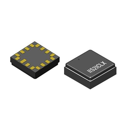 IIS2ICLXTR 2-अक्ष डिजिटल इंकलिनोमीटर मोशन सेंसर आईसी LGA-16 पैकेज में