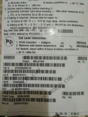 फ़ील्ड प्रोग्राम करने योग्य गेट सरणी EP2C5Q208C7N चक्रवात II फ़ील्ड प्रोग्राम करने योग्य गेट सरणी 208-BFQFP
