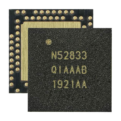 वायरलेस कम्युनिकेशन मॉड्यूल NRF52833-QDAA-R 2.4GHz BT v5.3 RF ट्रांससीवर IC