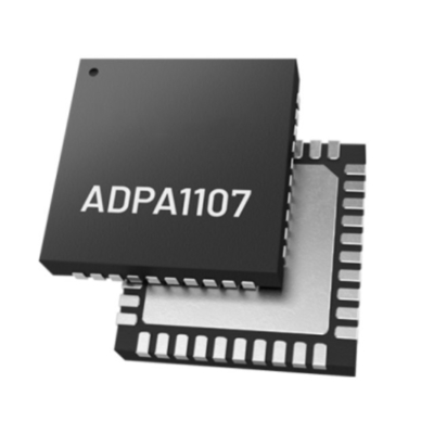 एकीकृत सर्किट चिप ADPA1107ACPZN 4.8 GHz से 6.0 GHz GaN पावर एम्पलीफायर 45.0dBm