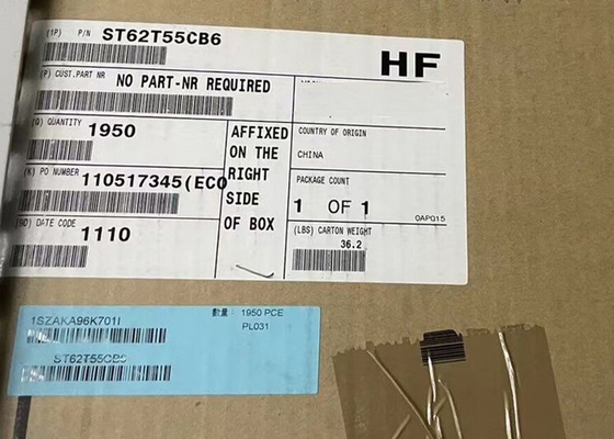 माइक्रोकंट्रोलर MCU ST62T55CB6 8MHz 8-बिट एम्बेडेड माइक्रोकंट्रोलर IC DIP-28