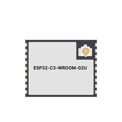 वायरलेस कम्युनिकेशन मॉड्यूल ESP32-C3-WROOM-02U-N4 2.4 GHz WiFi और BT 5 SMD मॉड्यूल