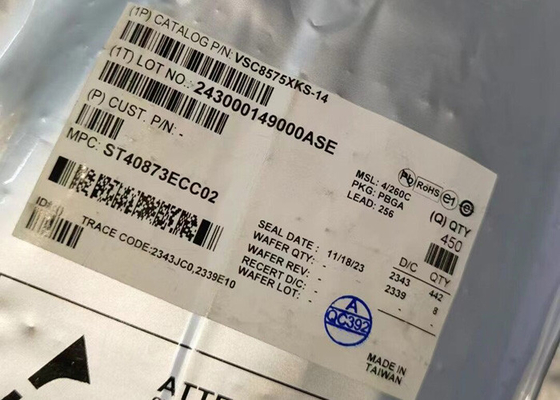 ईथरनेट आईसी VSC8575XKS-14 2-वायर सीरियल ईथरनेट ट्रांससीवर BGA-256 टेलीकॉम आईसी