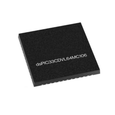 माइक्रोकंट्रोलर MCU DSPIC33CDVL64MC106-I/M8 2 कोर 16-बिट 100MHz डिजिटल सिग्नल नियंत्रक