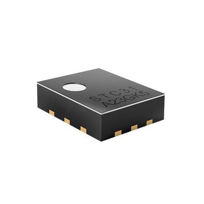 सेंसर आईसी STC31-R3 3mA वायु गुणवत्ता सेंसर QFN-12 कार्बन डाइऑक्साइड गैस सेंसर