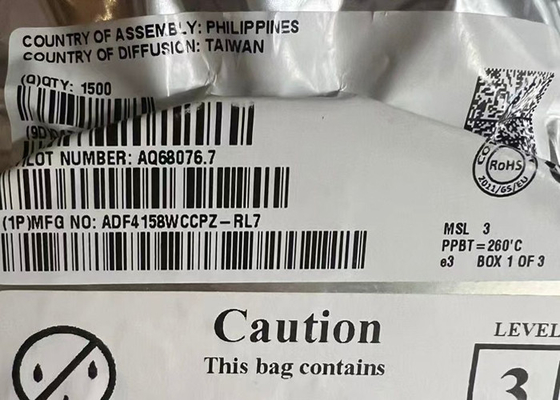 ADF4158WCCPZ वायरलेस कम्युनिकेशन मॉड्यूल 6.1 गीगाहर्ट्ज फ्रैक्शनल-एन फ्रीक्वेंसी सिंथेसाइज़र