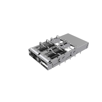 कनेक्टर्स UE36C2620005011 एकल पोर्ट QSFP DD कनेक्टर्स फॉर ईथरनेट