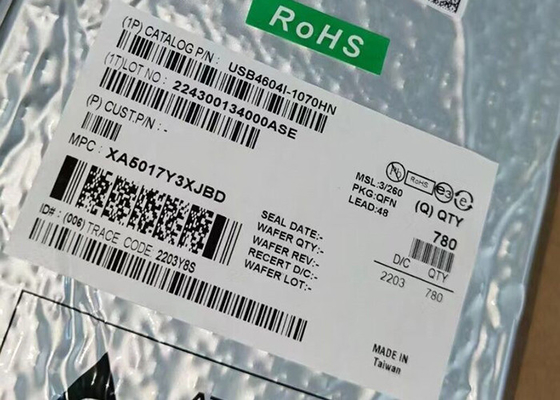 एकीकृत सर्किट चिप USB4604I-1070HN USB 2.0 HSIC हाई-स्पीड 4-पोर्ट हब नियंत्रक